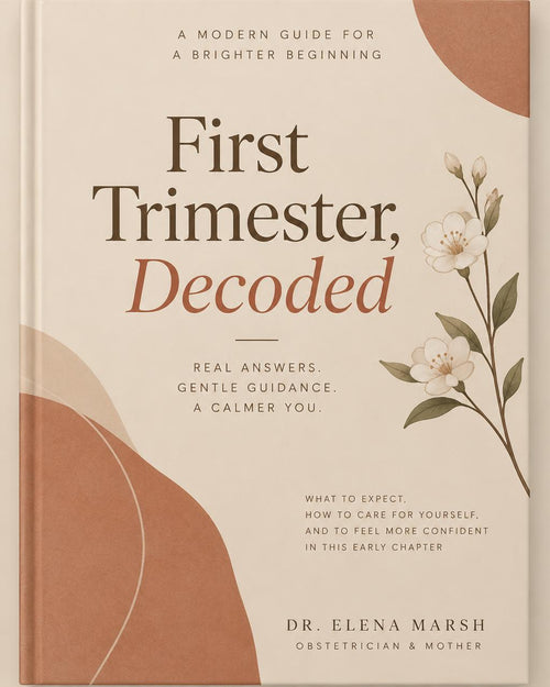 Cover of the First Trimester, Decoded PDF guide